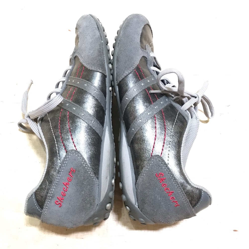 Skechers Gray Athletic Shoes Sneakers Size 7.5